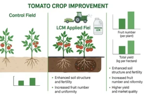 تأثیر کود مایع مرغی در رشد و باردهی مزارع گوجه فرنگی 