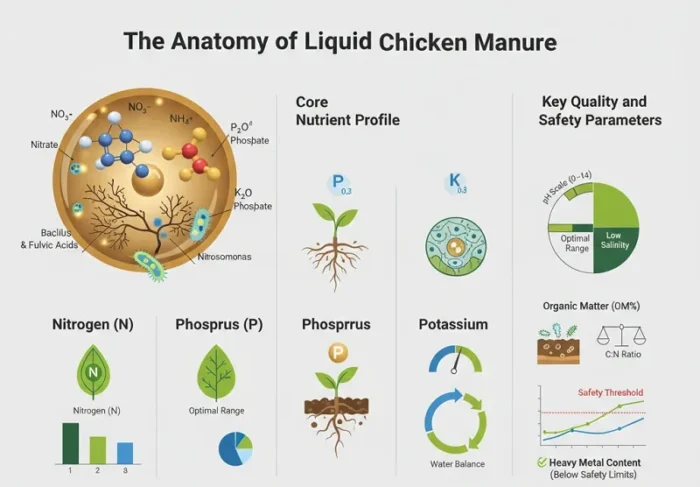 آنالیز کود مایع مرغی