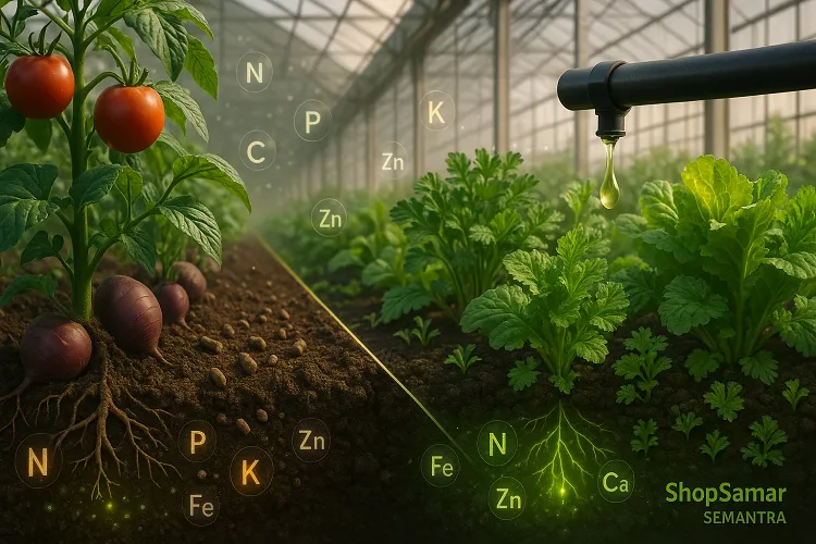 کود مرغی پلت بهتر است یا کود مایع مرغی؟
